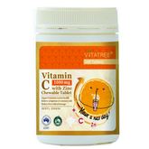Vitatree Vitamin C 1000 mg with Zinc Chewable 100 Tablets